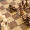 Load image into Gallery viewer, Foldable Wooden Chess Set Board Game
