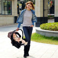 Load image into Gallery viewer, Luxury Baby Stroller 3 in 1 High view Pram foldable pushchair
