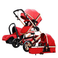 Load image into Gallery viewer, Luxury Baby Stroller 3 in 1 High view Pram foldable pushchair
