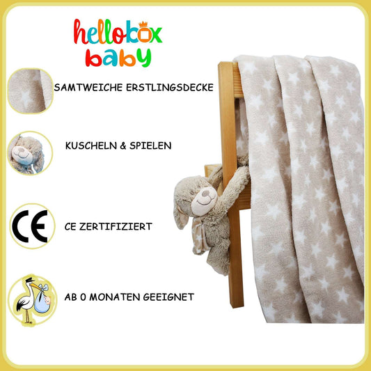 Hellobox Baby Geschenkset zur Geburt, Taufe Mädchen oder Junge