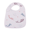 Load image into Gallery viewer, Under The Sea Bamboo Muslin Snap Bibs 3PK
