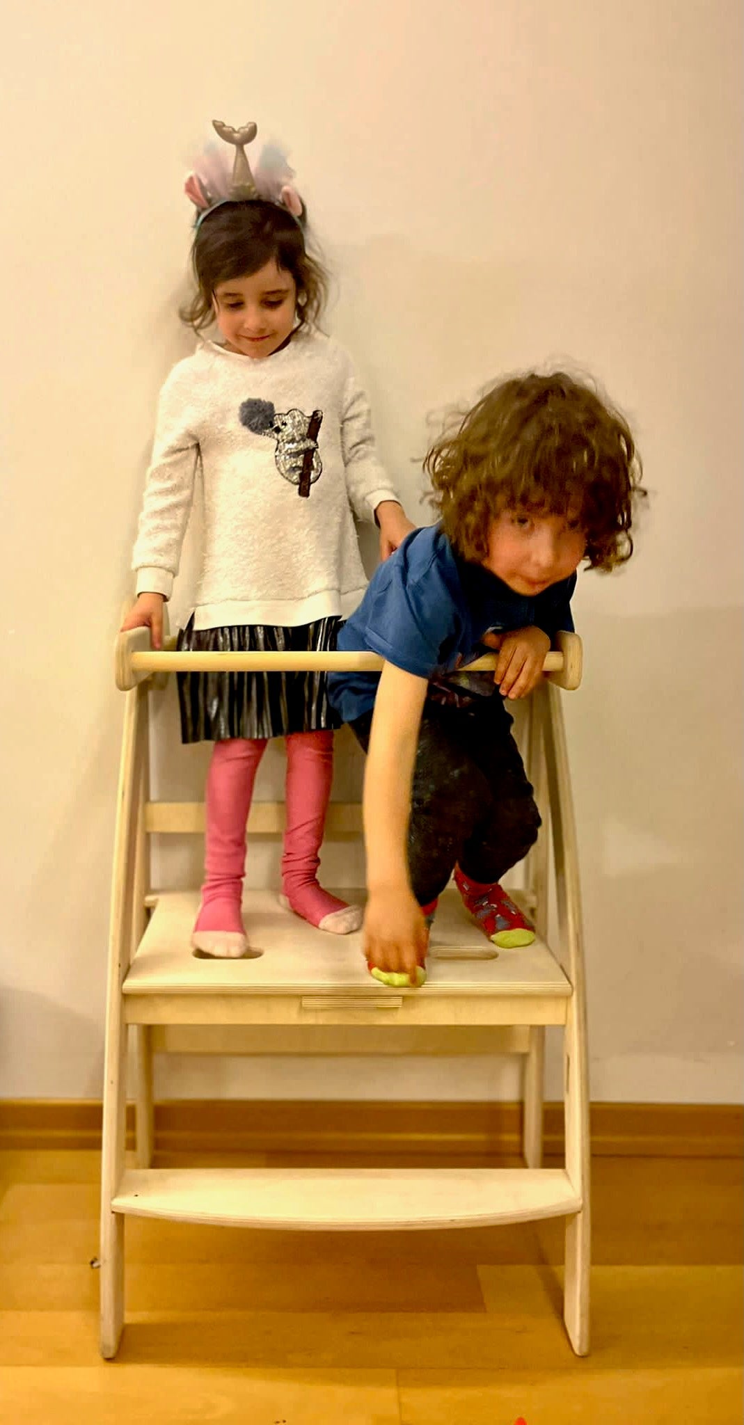 Double Montessori Kitchen Tower