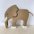 Load image into Gallery viewer, 28Pcs Kids Wooden Handcarft Animals Toys Lion Elephant Animal Figure Open Ended Play Baby Montessori Educational Wood Toys
